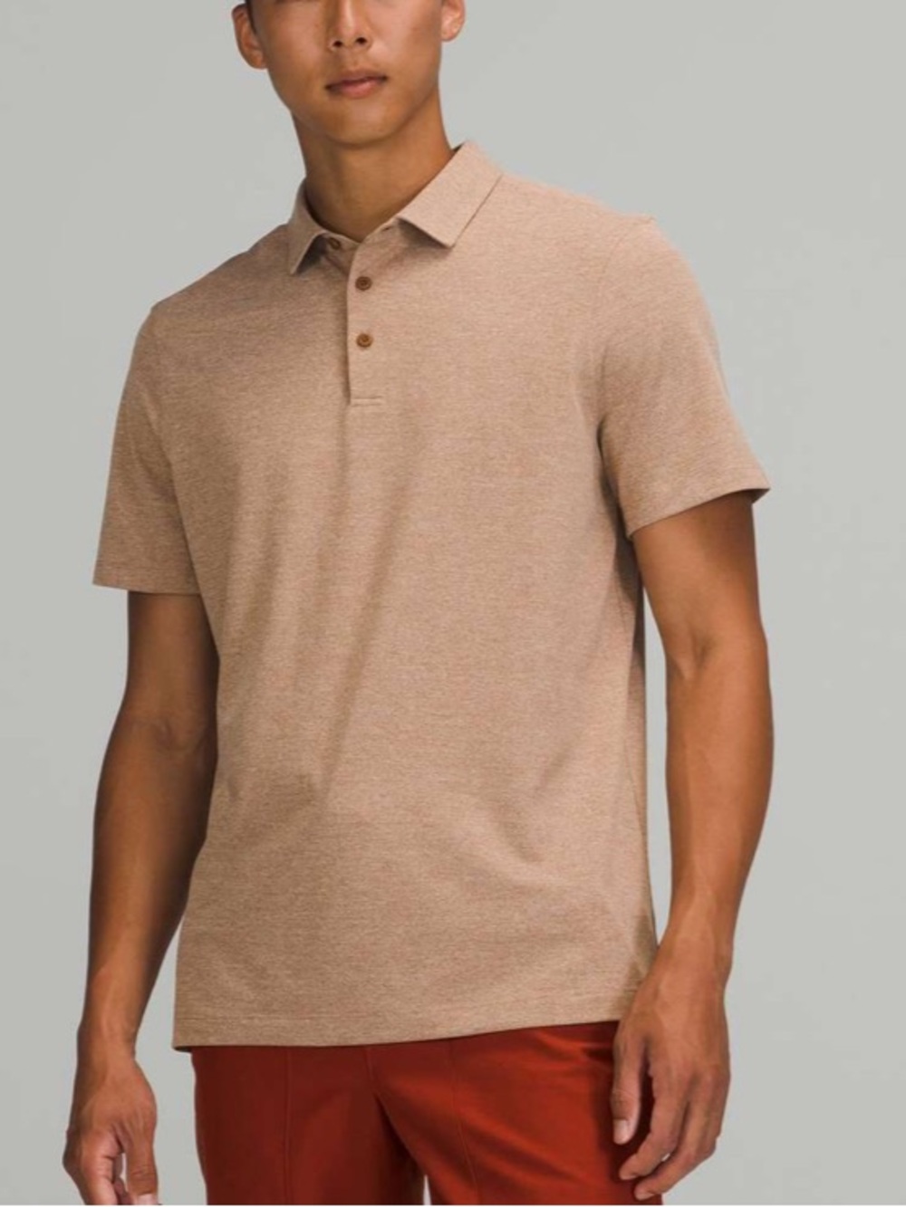 Lululemon Mens Evolution Short Sleeve Polo - Large